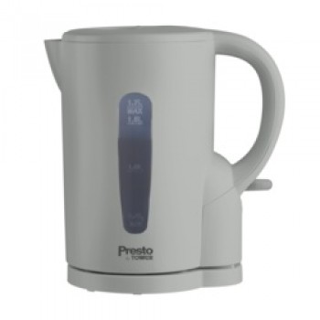 Presto 1.7L Electric Kettle - Grey 2200w Presto 1.7L Electric Kettle - Grey 2200w