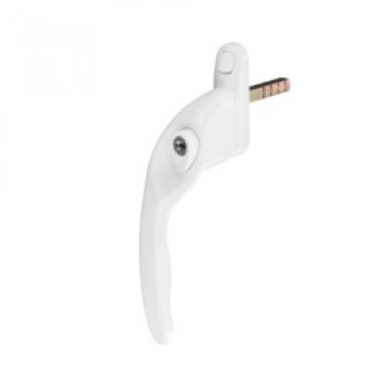 Upvc Left Hand Espag Lock Window Handle - White Upvc Left Hand Espag Lock Window Handle - White