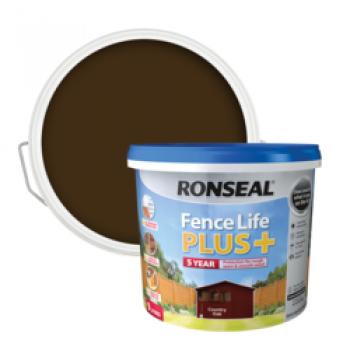 Fence Life Plus 9L - Country Oak