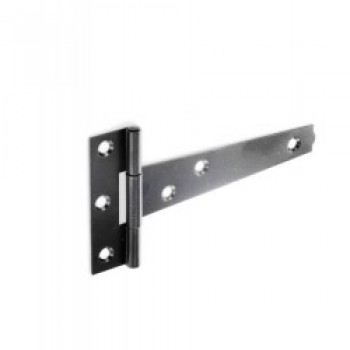 Tee Hinges Light Black - 1.2mm 100mm 4 10prs Tee Hinges Light Black - 1.2mm 100mm 4 10prs
