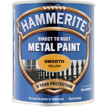Metal Paint Smooth 750ml - Yellow Metal Paint Smooth 750ml - Yellow