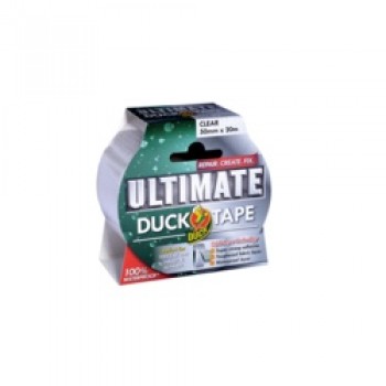 Ultimate Duck Tape - Clear 50mm x 20m Ultimate Duck Tape - Clear 50mm x 20m
