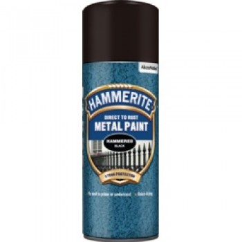 Metal Paint 400ml Aerosol - Hammered Black Metal Paint 400ml Aerosol - Hammered Black