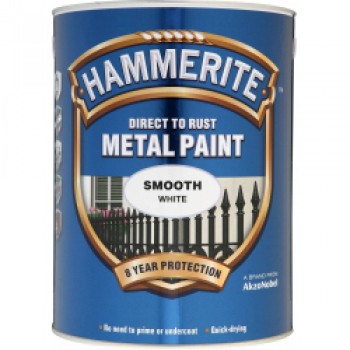 Metal Paint Smooth 5L - White Metal Paint Smooth 5L - White