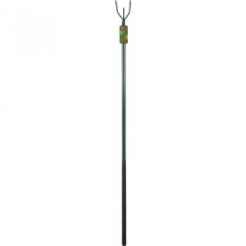 Carbon Steel Long Handle 3 Prong Cultivator - Length: 162cm. Foam Handle Length: 61cm Carbon Steel Long Handle 3 Prong Cultivator - Length: 162cm. Foam Handle Length: 61cm