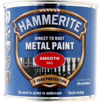 Metal Paint Smooth 250ml - Red Metal Paint Smooth 250ml - Red