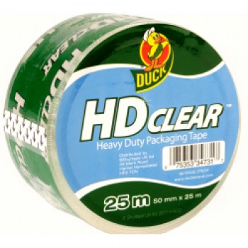 Heavy Duty Clear Packaging Tape - 50mm x 25m Heavy Duty Clear Packaging Tape - 50mm x 25m