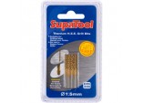 Titanium Coated HSS Drill Bits - 3x61mm 10 Piece