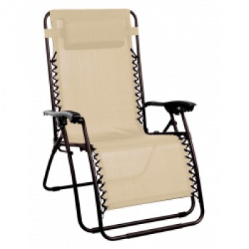 Zero Gravity Chair - Beige Zero Gravity Chair - Beige