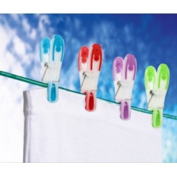 Soft Grip Plastic Clothes Pegs - Pack 20 Soft Grip Plastic Clothes Pegs - Pack 20