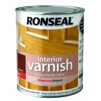 Interior Varnish Gloss 750ml - Dark Oak Interior Varnish Gloss 750ml - Dark Oak