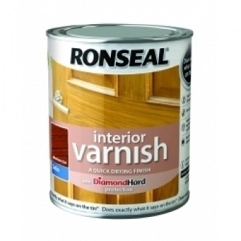 Interior Varnish Satin 250ml - Medium Oak Interior Varnish Satin 250ml - Medium Oak