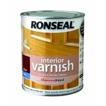 Interior Varnish Satin 750ml - Teak Interior Varnish Satin 750ml - Teak