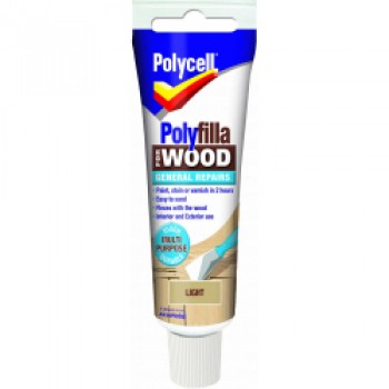 Polyfilla Wood General Repair - Light Tube 75gm Polyfilla Wood General Repair - Light Tube 75gm