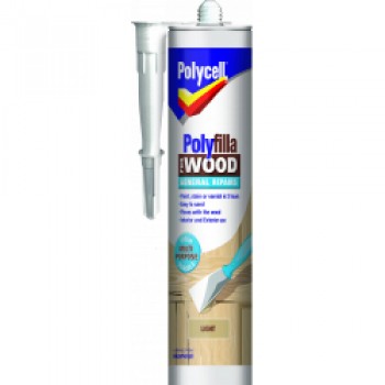 Polyfilla Wood General Repair - Light Cartridge 480gm Polyfilla Wood General Repair - Light Cartridge 480gm