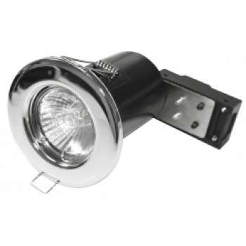 Fixed Fire Rated Downlight - Chrome Fixed Fire Rated Downlight - Chrome