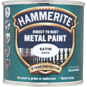 Metal Paint Satin 250ml - White Metal Paint Satin 250ml - White