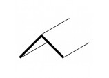 Angle 8ft x 25mm - Black