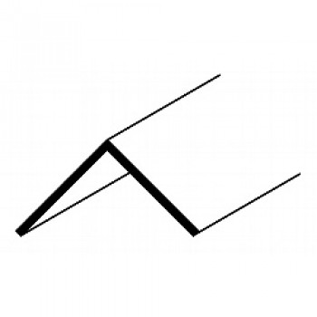 Angle 8ft x 25mm - Black Angle 8ft x 25mm - Black