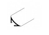 Scotia 8ft x 12.5mm - Black