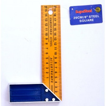 Yellow Steel Square - 200mm Yellow Steel Square - 200mm