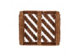 Boot Scraper Mat - Length 36cm x Width 33cm.