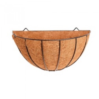 Wall Basket With Coco Liner - 16 Wall Basket With Coco Liner - 16