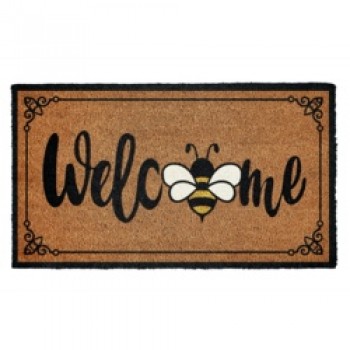 Welcome Bee Doormat - 40x70cm Welcome Bee Doormat - 40x70cm