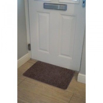 Basic Ribbed Indoor Doormat 40 x 60cm - Dark Brown Basic Ribbed Indoor Doormat 40 x 60cm - Dark Brown