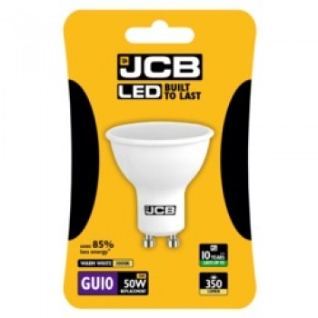 LED GU10 5w Bulb Blister Packed - 350lm 3000k Warm White LED GU10 5w Bulb Blister Packed - 350lm 3000k Warm White