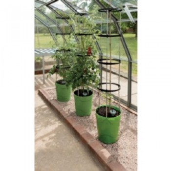 Self Watering Grow Pot Tower - Green Self Watering Grow Pot Tower - Green