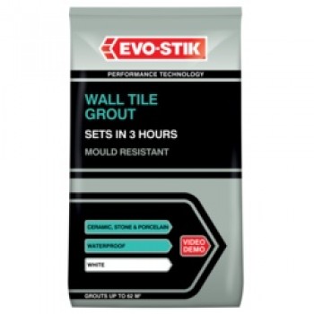 Tile A Wall Fast Set Grout for Ceramic Tiles - White - 500g Tile A Wall Fast Set Grout for Ceramic Tiles - White - 500g