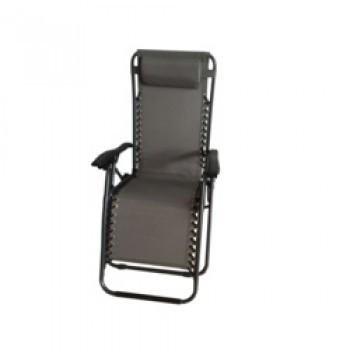 Zero Gravity Chair - Grey / Black Zero Gravity Chair - Grey / Black