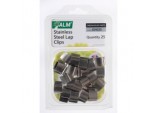 Sprung Glazing Lap Clips - Stainless Steel