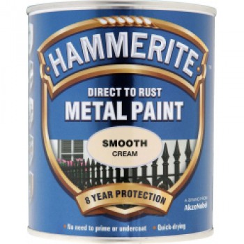 Metal Paint Smooth 750ml - Cream Metal Paint Smooth 750ml - Cream