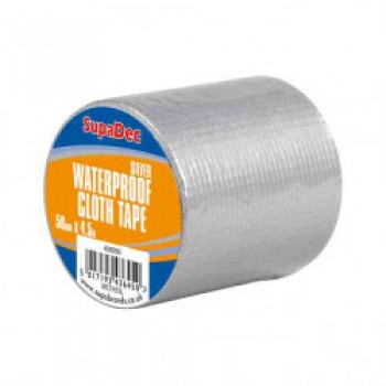 Waterproof Cloth Tape - 48mm x 4.5m Silver Waterproof Cloth Tape - 48mm x 4.5m Silver