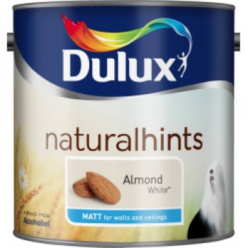 Natural Hints Matt 2.5L - Almond White Natural Hints Matt 2.5L - Almond White