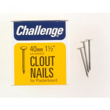 Clout - Plasterboard Nails - Galvanised (Box Pack) - 40mm Clout - Plasterboard Nails - Galvanised (Box Pack) - 40mm