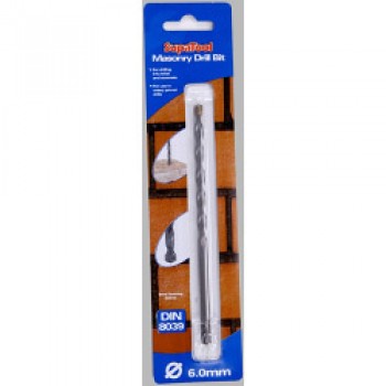 Masonry Drill Bit - 6mm x 100mm Masonry Drill Bit - 6mm x 100mm