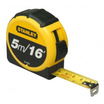 Measuring Metric/Imperial Tape - Length: 5m (16ft) x Width: 19mm Measuring Metric/Imperial Tape - Length: 5m (16ft) x Width: 19mm