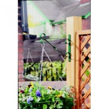 Hanging Basket Bracket - 30cm/12 Green Hanging Basket Bracket - 30cm/12 Green