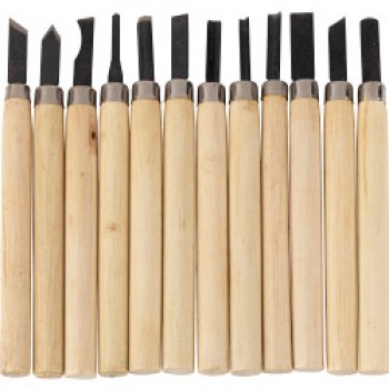 Sculptors Chisels - 12 Piece Sculptors Chisels - 12 Piece