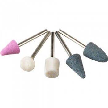 Mounted Stone Set - 1/8’’ Shank, 5 Piece Mounted Stone Set - 1/8’’ Shank, 5 Piece