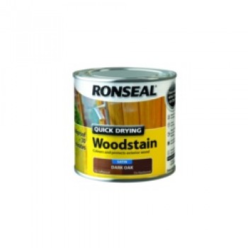 Quick Drying Woodstain Satin 250ml - Dark Oak Quick Drying Woodstain Satin 250ml - Dark Oak