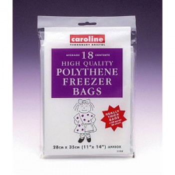Freezer Bags (18) - 11 x 14 (28 x 35cm) Freezer Bags (18) - 11 x 14 (28 x 35cm)