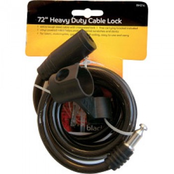 Heavy Duty Cable Lock - 72 Heavy Duty Cable Lock - 72
