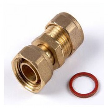 Compression Straight Tap Connector - 15mm x 1/2 Compression Straight Tap Connector - 15mm x 1/2