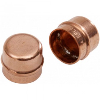 Pre Soldered Stop Ends - 15mm (Pack 2) Pre Soldered Stop Ends - 15mm (Pack 2)