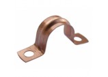 Saddle Pipe Clips - Copper - 22mm (Pack 50)