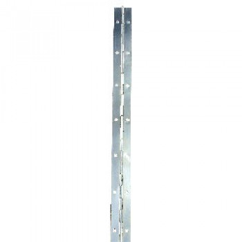 Piano Hinge Zinc Plated Priced Per Length - 6’ x 1 1/4 Piano Hinge Zinc Plated Priced Per Length - 6’ x 1 1/4